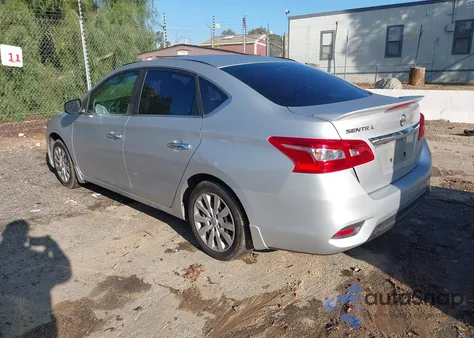 2018 Nissan Sentra S z USA, uszkodzony, nr VIN 3N1AB7AP3JY316103